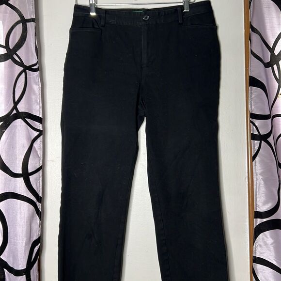 Lauren Ralph Lauren Catlin casual pants size 10 petite - Picture 3 of 12